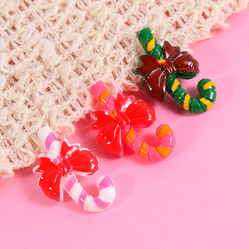Christmas Craft Embellishment - 23Pcs Set Ornamen Resin Natal Elegan