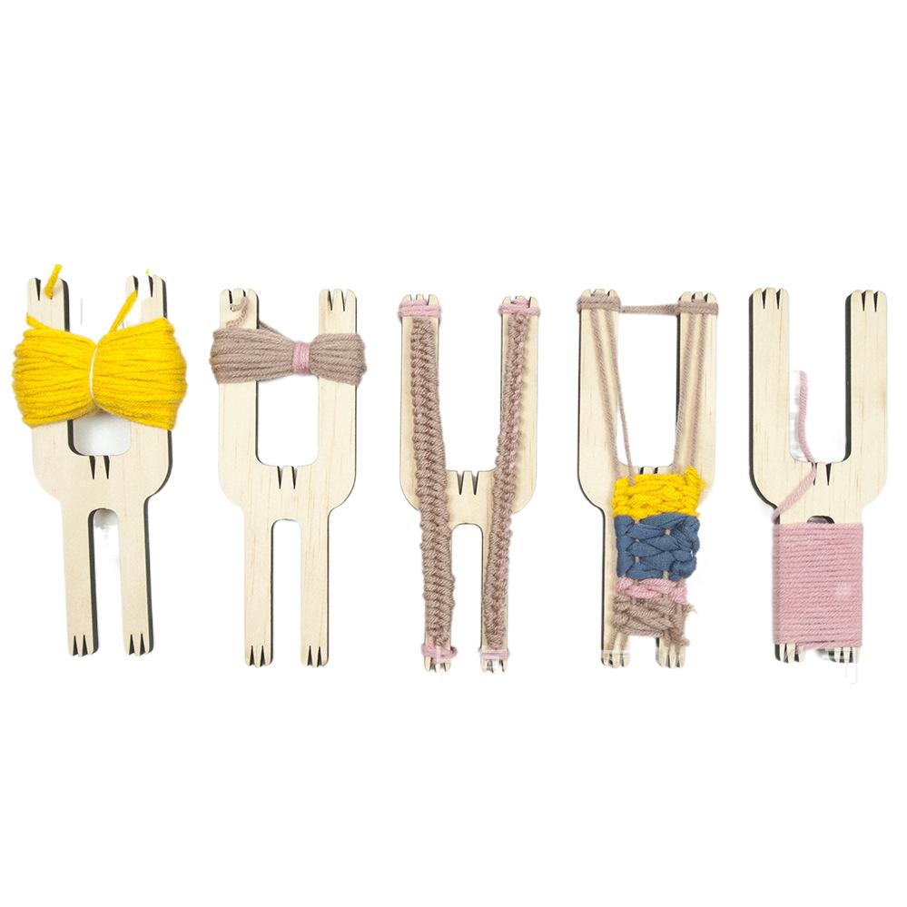 Pom Pom Maker Tool - 1 Buah Pembuat Pompom Rajut Multifungsi