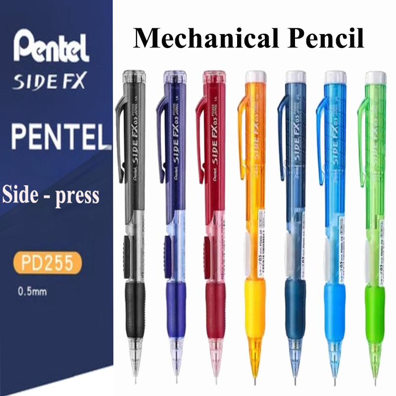 Pentel Pen Energel - Pensil Mekanik Pentel Side Push dengan