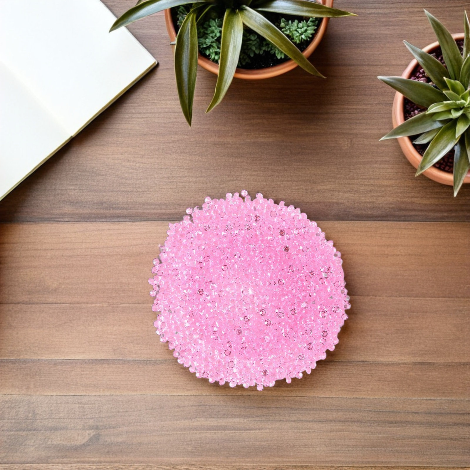 Embellishment Crafts - 10000Pcs Pengisi Vas Akrilik Bening 4.5mm