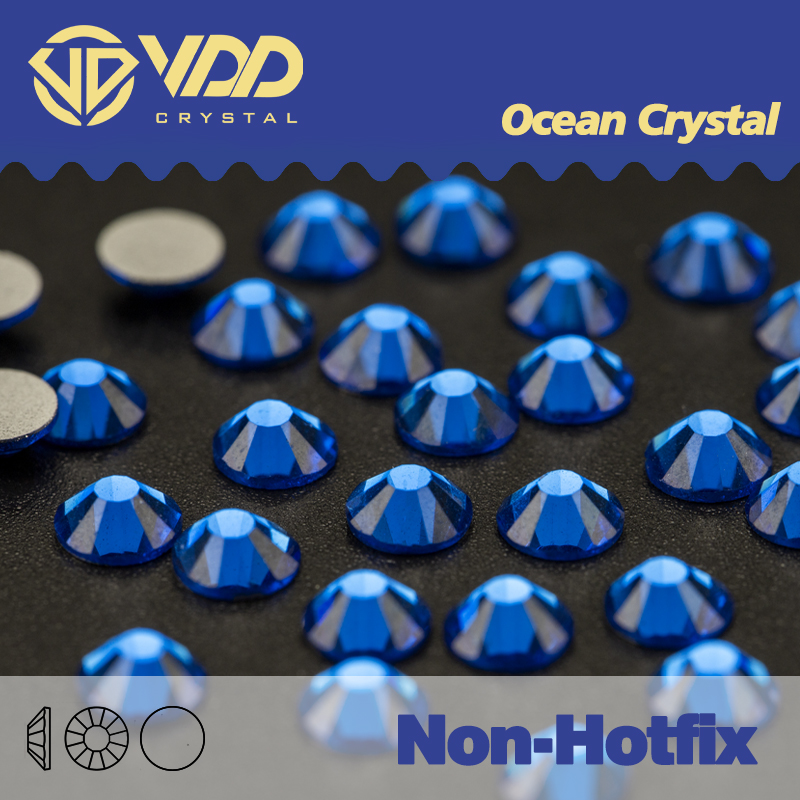 Hotfix Rhinestone Sheet - VDD 029 Capri berlian imitasi biru