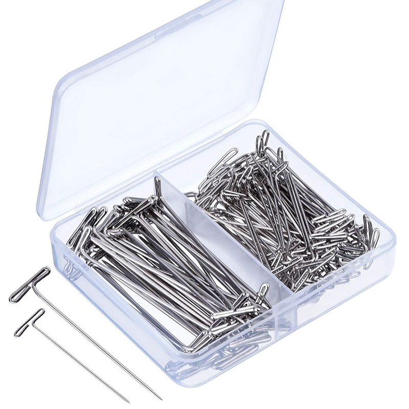 Craft Embellishment Storage - Pin T baja tahan karat 20/100