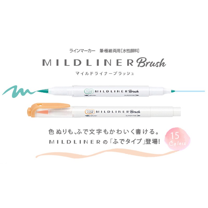 25 warna ZEBRA Mildliner penan - Zebra Pen Mildliner ulasan dan harga