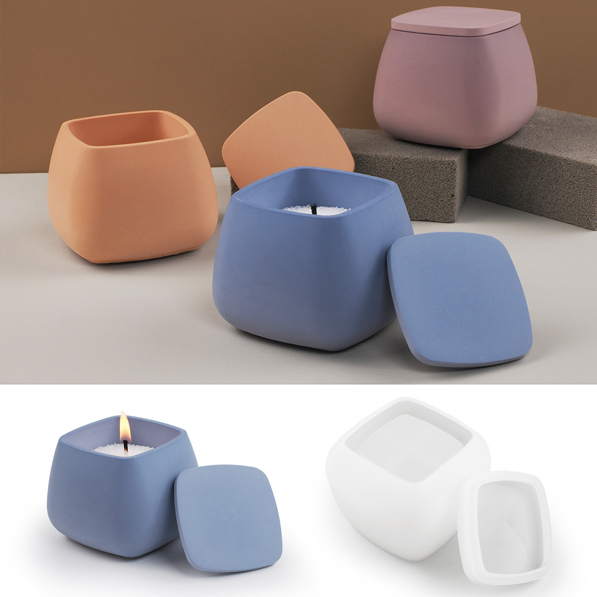 Stoples lilin persegi cetakan  - Craft Embellishment Storage ulasan dan harga