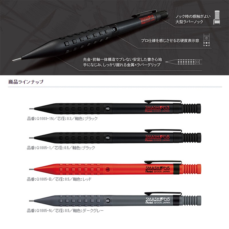 Pensil Mekanik Logam Edisi Ter - Pentel Pen Energel ulasan dan harga