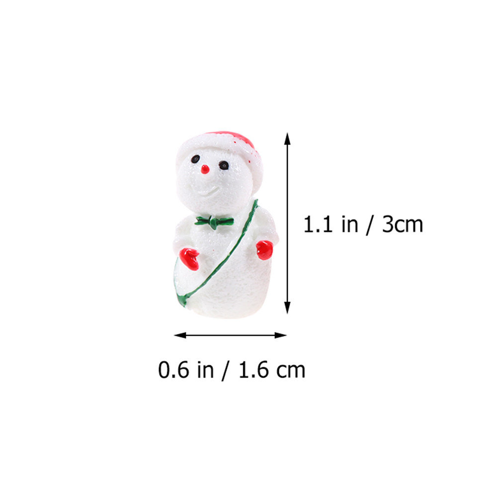 23Pcs Set Ornamen Resin Natal  - Christmas Craft Embellishment ulasan dan harga