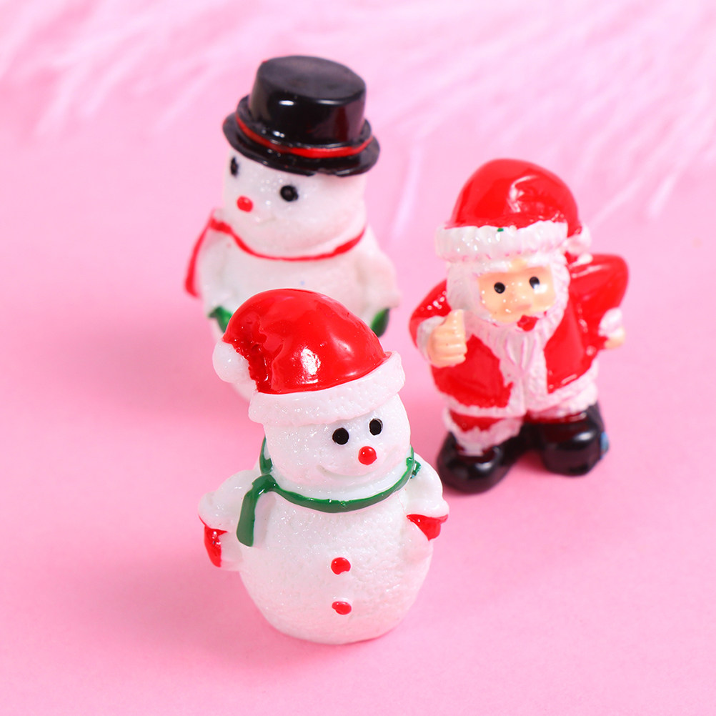 23Pcs Set Ornamen Resin Natal  - Christmas Craft Embellishment ulasan dan harga