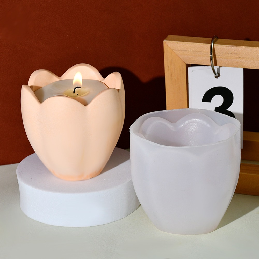 Pemegang Lilin Tulip silikon c - Craft Embellishment Storage ulasan dan harga