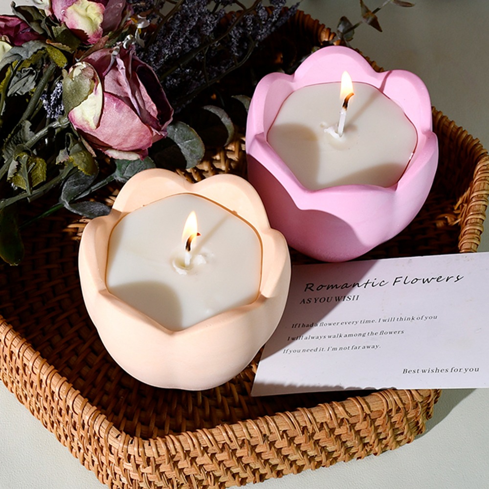 Pemegang Lilin Tulip silikon c - Craft Embellishment Storage ulasan dan harga