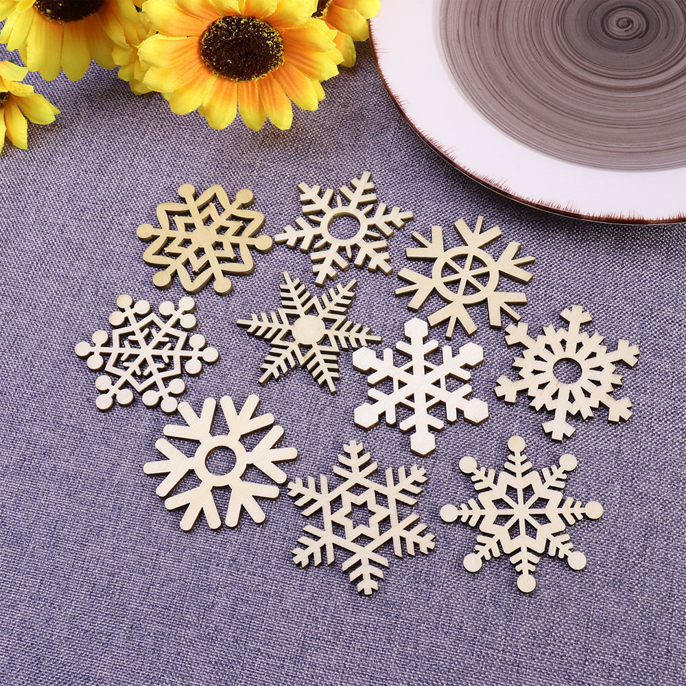 10 Buah Dekorasi Pohon Natal D - Christmas Craft Embellishment ulasan dan harga