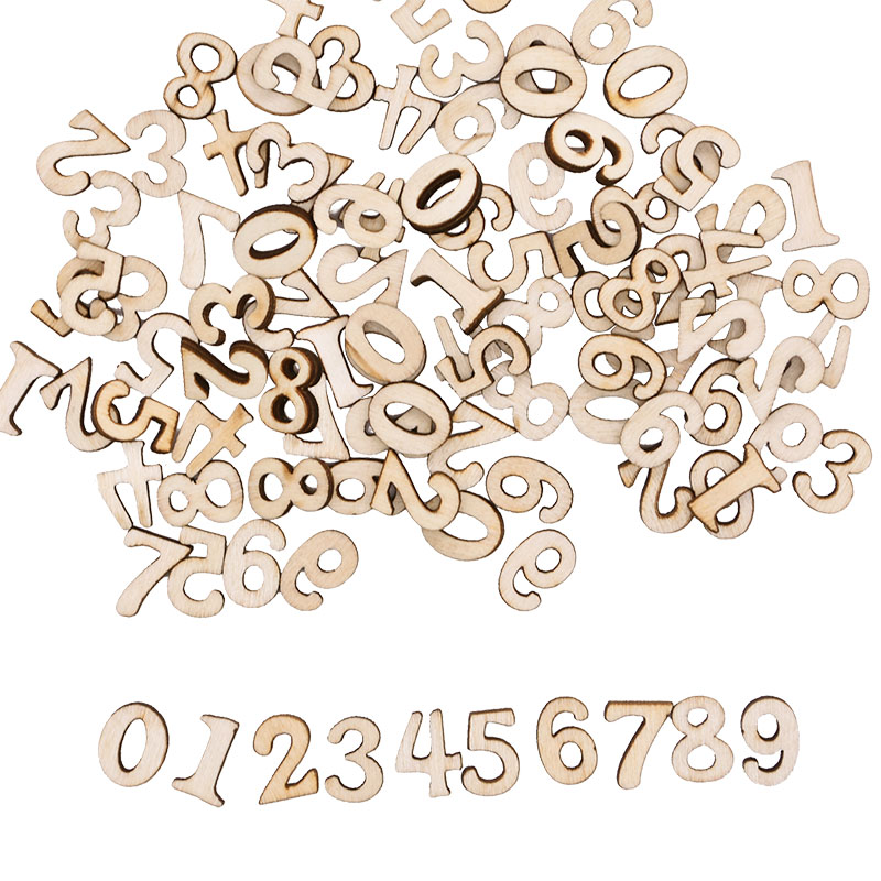 100 buah huruf angka alfabet k - Embellishments For Scrapbooking ulasan dan harga