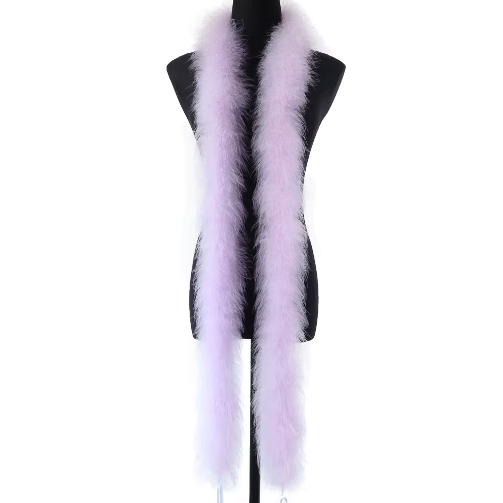 20-22g 2M Bulu Marabou Boa Tri - Feather Trim Marabou ulasan dan harga