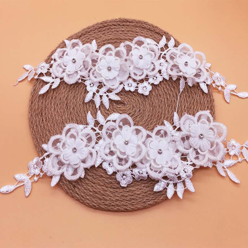 2 Pasang/Banyak Mesh Modis Kos - Applique Patch Flower ulasan dan harga