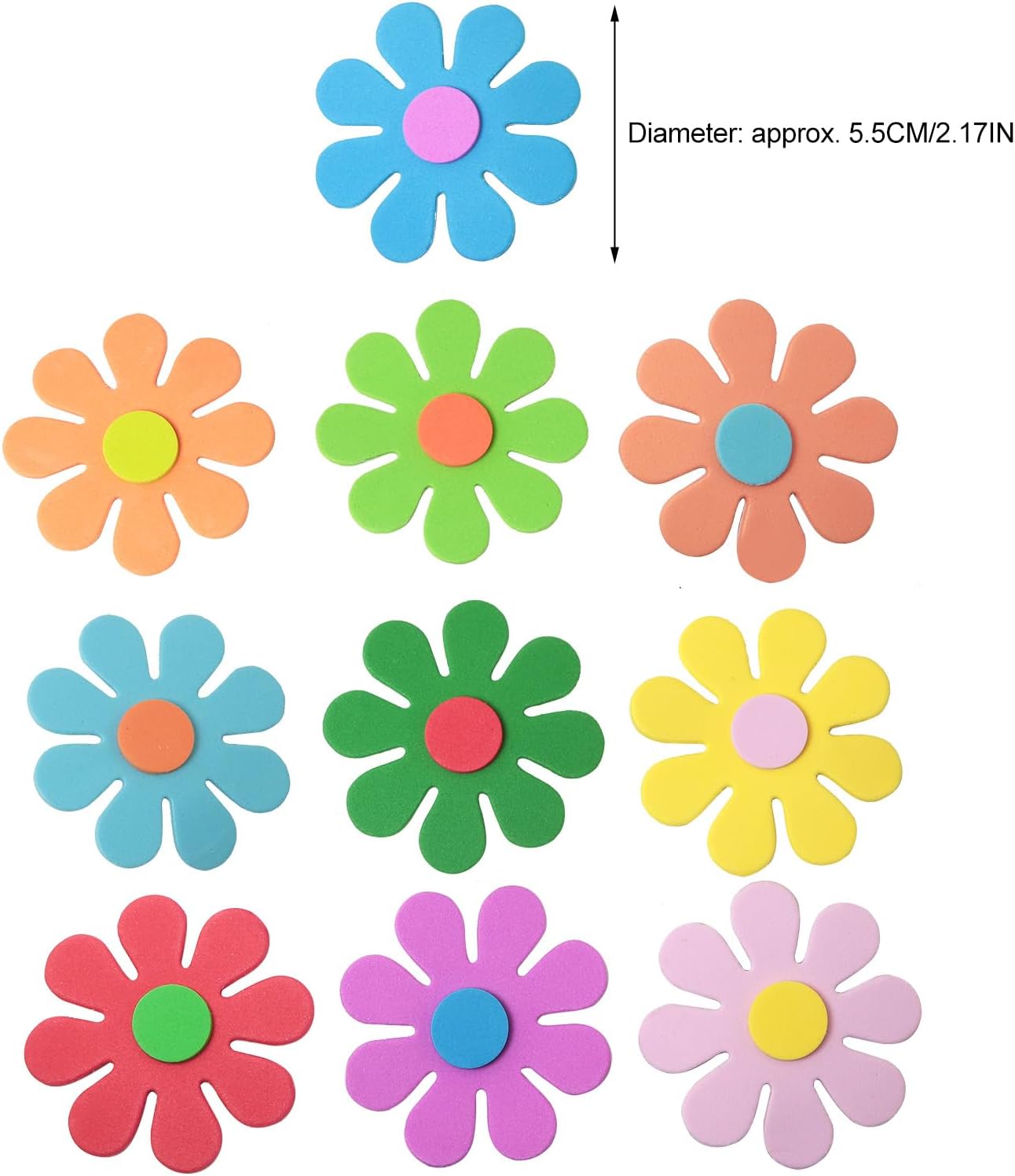 Stiker busa bunga 3D, seni dan - Embellishment Crafts ulasan dan harga