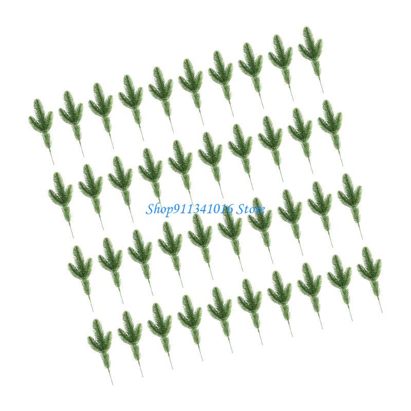 Massal 40 Cabang Pinus Buatan  - Christmas Craft Embellishment ulasan dan harga