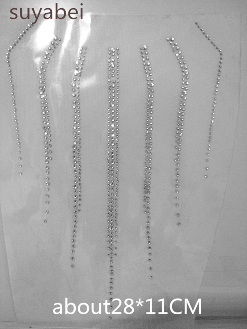 2pc/lot Aplikasi Rhinestone Mo - Hotfix Rhinestone Sheet ulasan dan harga