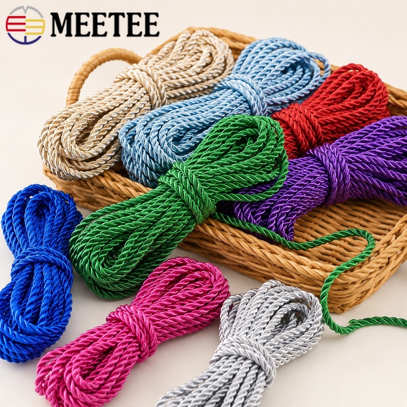 Tali Serut Nilon Katun 3 Untai - Cord Trim Twisted ulasan dan harga