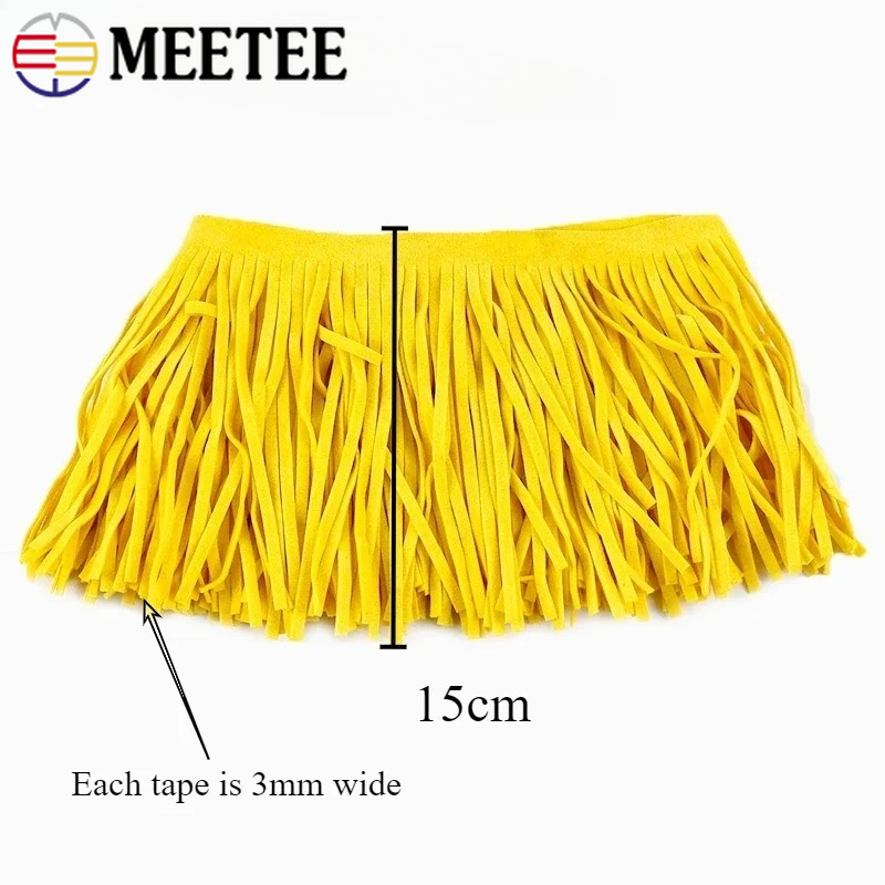 1-5M 15Cm Pinggiran Rumbai Sue - Fringe Ribbon Sewing ulasan dan harga
