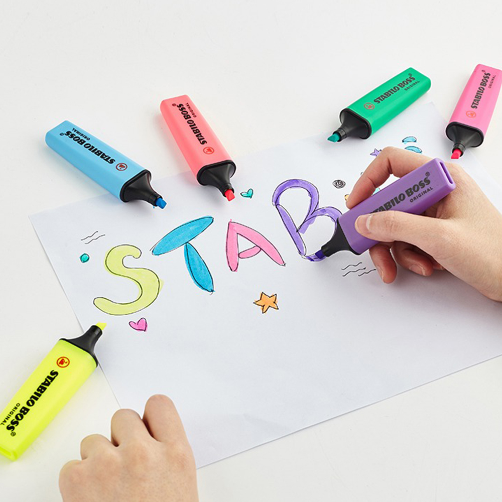 1 Buah Stabilo Jerman Stabilo  - Stabilo Marker Boss ulasan dan harga