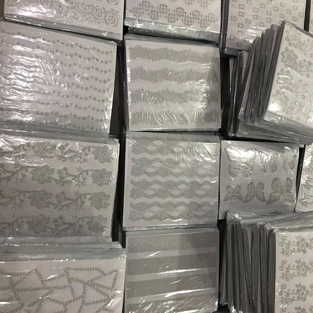 Grosir Kristal Berlian Imitasi - Hotfix Rhinestone Sheet ulasan dan harga