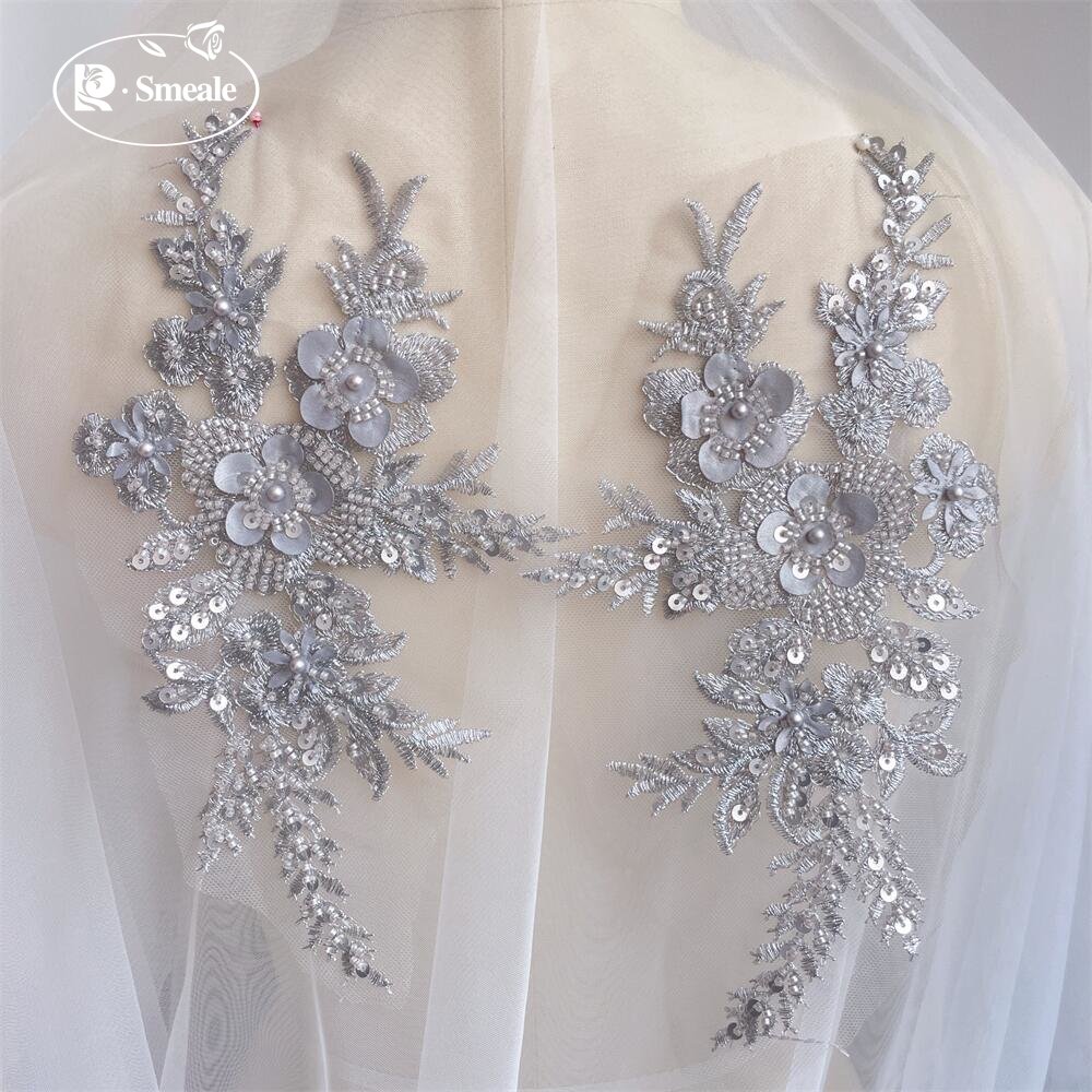 2PCS/1Pasang Baru 12 Warna Pay - Applique Patch Flower ulasan dan harga