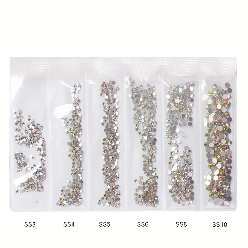 SWAGPICK SS3-10 campur putih A - Hotfix Rhinestone Sheet ulasan dan harga