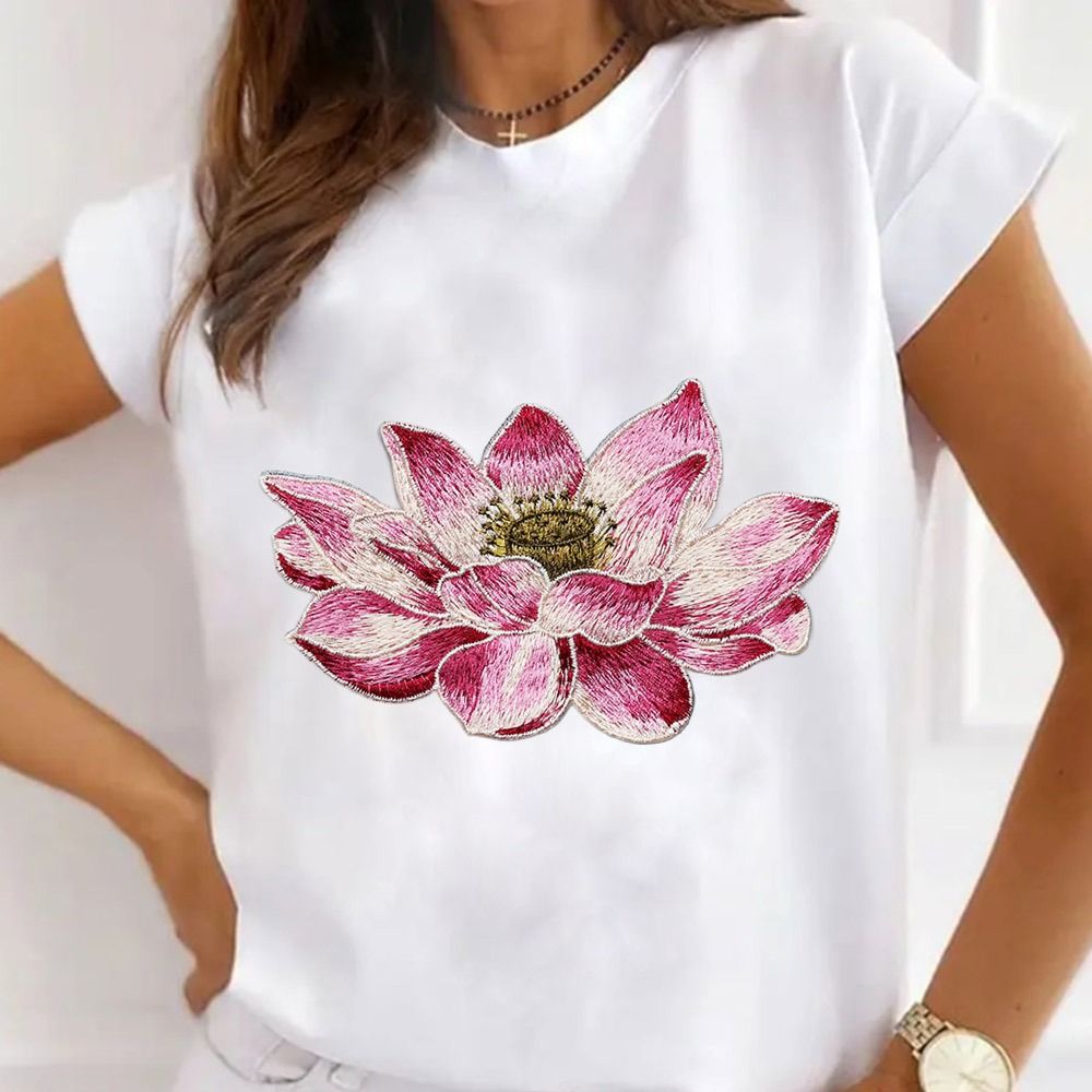 Patch bunga Lotus lembut Akses - Applique Patch Flower ulasan dan harga