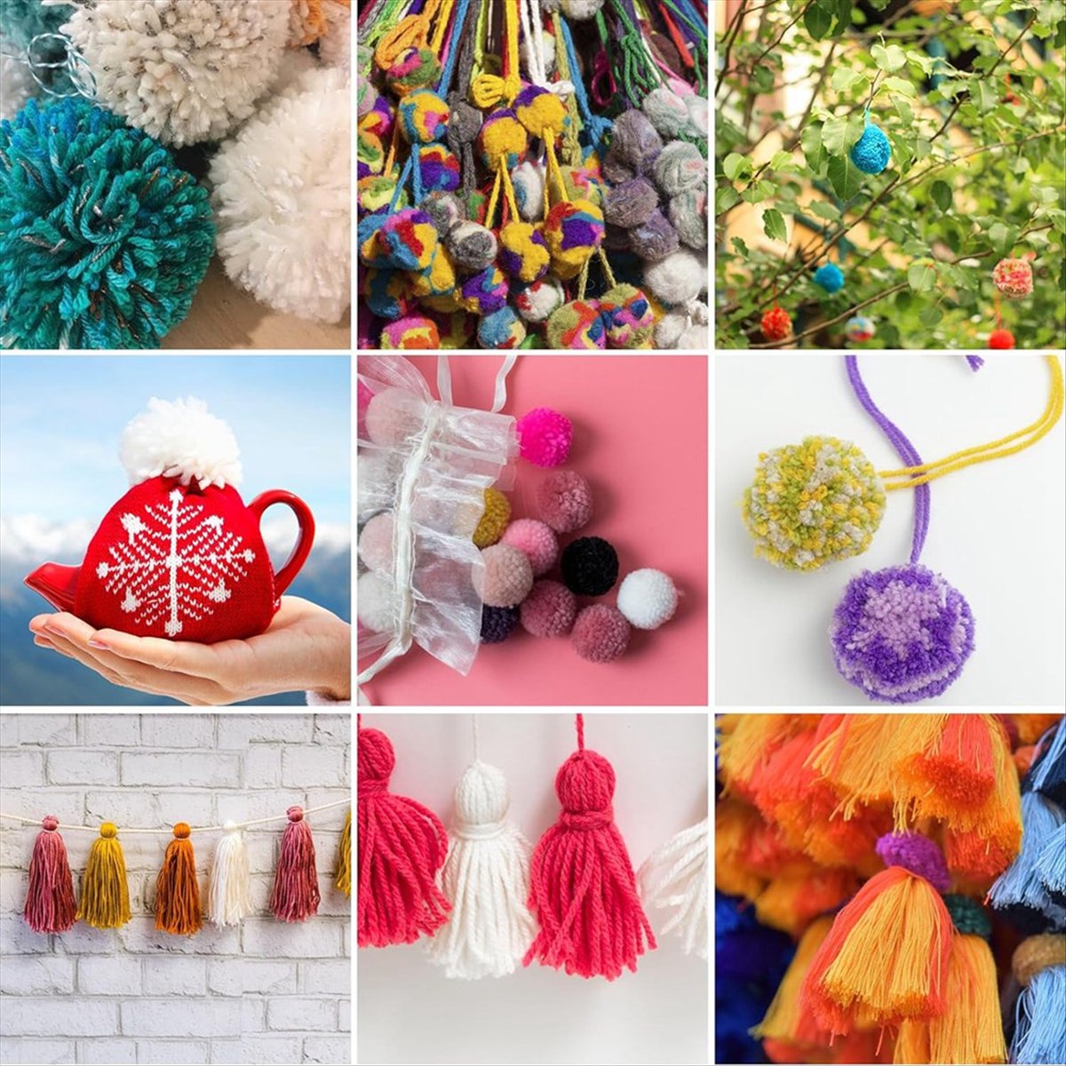 Alat Pembuat Pom-Pom KSOL deng - Pom Pom Maker Tool ulasan dan harga
