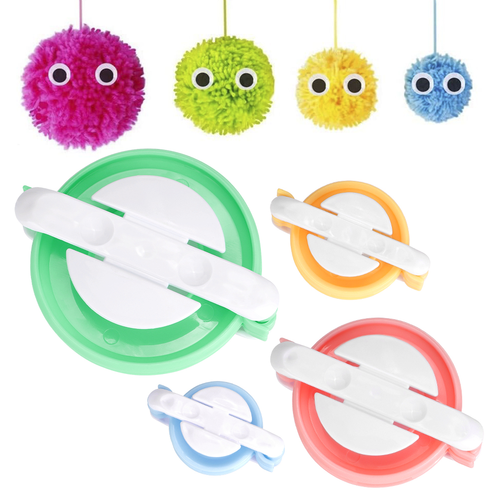Alat Pembuat Pom-Pom Rajut DIY - Pom Pom Maker Tool ulasan dan harga