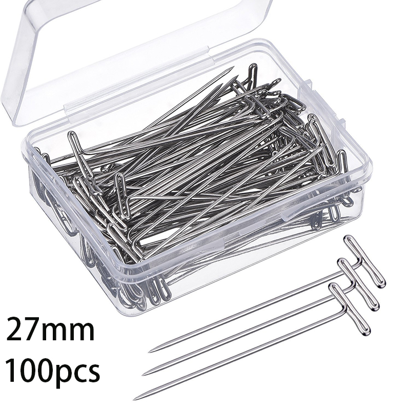 Pin T baja tahan karat 20/100  - Craft Embellishment Storage ulasan dan harga